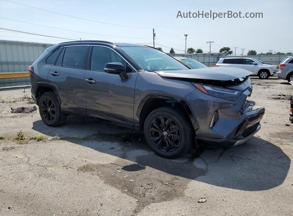 4T3E6RFV8NU085085 2022 TOYOTA RAV4 Gray Przód prawy