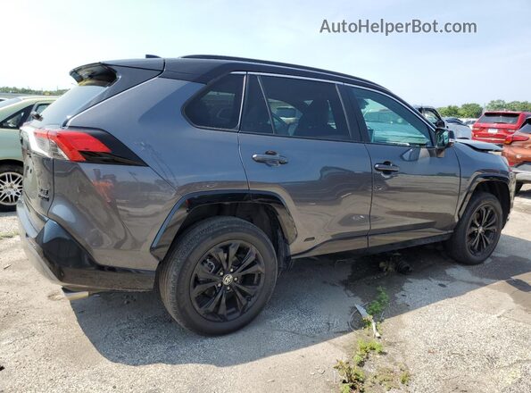 4T3E6RFV8NU085085 2022 TOYOTA RAV4 Gray Tył prawy