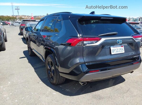 4T3EWRFV8LU003028 2020 TOYOTA RAV4 HYBRID  Vista del cuadro de instrumentos