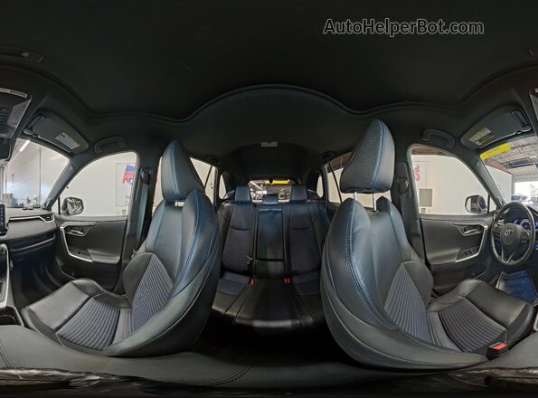 4T3EWRFV8LU003028 2020 TOYOTA RAV4 HYBRID  Vista interior trasera