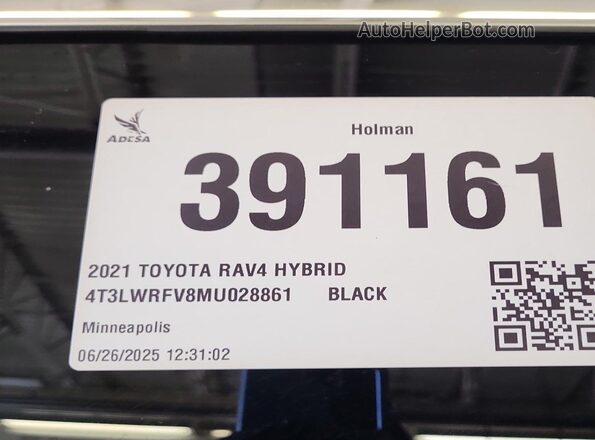 4T3LWRFV8MU028861 2021 TOYOTA LE  