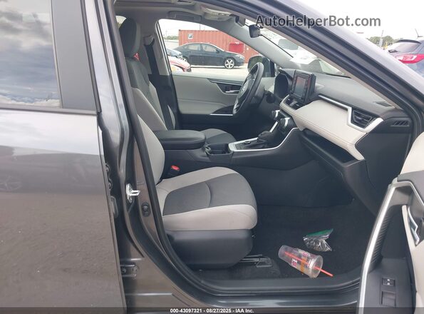4T3RWRFV2MU034097 2021 TOYOTA LE Gray Vista interior delantera