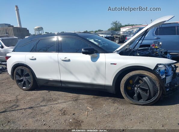 4W5XHPRL1RZ505943 2024 ACURA ZDX Белый Вид задней части салона