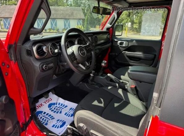 1C4GJXAGXJWXXXXXX 2018 JEEP WRANGLER Красный 
