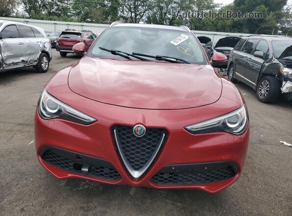 ZASFAKBN5J7C02828 2018 ALFA ROMEO STELVIO Красный 