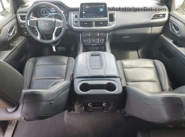 1GNSKPKD9NR195909 2022 CHEVROLET TAHOE Белый Вид щитка приборов