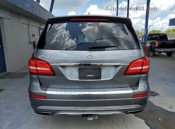 4JGDF6EE0HA904472 2017 MERCEDES-BENZ GLS-CLASS Серый Вид салона спереди