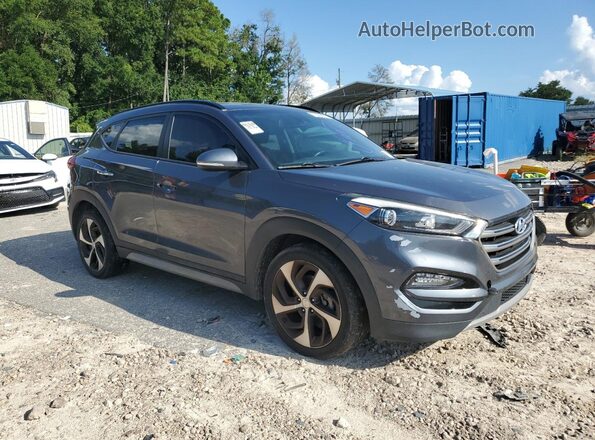 KM8J3CA25JU611614 2018 HYUNDAI TUCSON Серый 