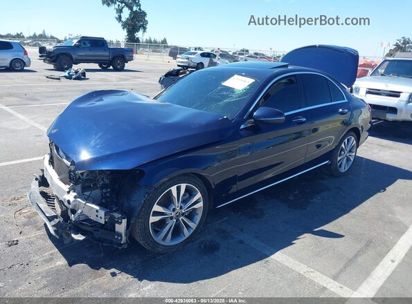 55SWF4JB5JU239755 2018 MERCEDES-BENZ C-CLASS Dark Blue 