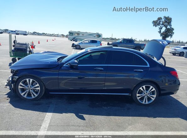 55SWF4JB5JU239755 2018 MERCEDES-BENZ C-CLASS Dark Blue 