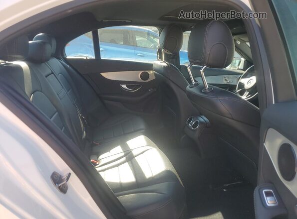 55SWF4JB8JU238146 2018 MERCEDES-BENZ C White 