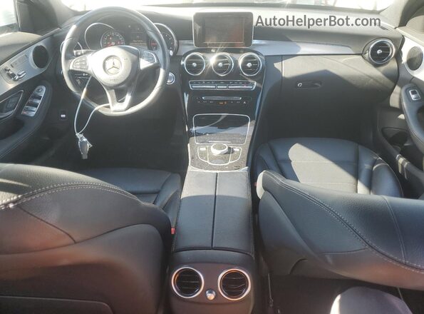 55SWF4JB8JU238146 2018 MERCEDES-BENZ C White 