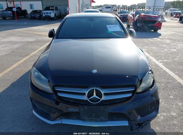 55SWF4JB9GU169458 2016 MERCEDES-BENZ C-CLASS Black Instrument cluster view