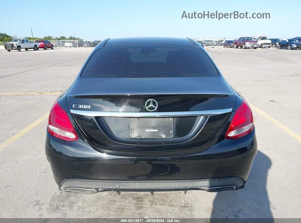 55SWF4JB9GU169458 2016 MERCEDES-BENZ C-CLASS Black 