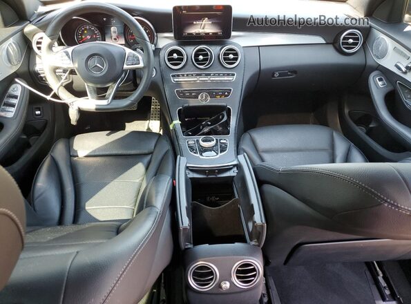 55SWF4JBXJU266725 2018 MERCEDES-BENZ C Blue 