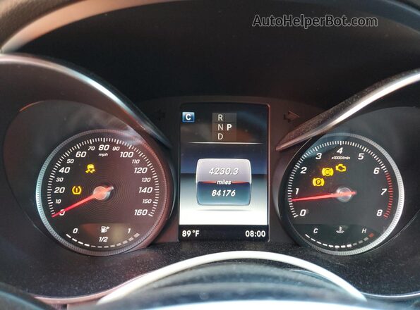 55SWF4JBXJU266725 2018 MERCEDES-BENZ C Blue 