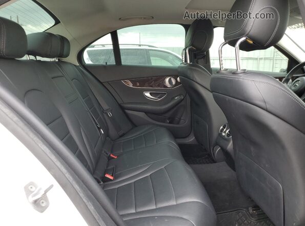 55SWF4KB2JU257886 2018 MERCEDES-BENZ C White 