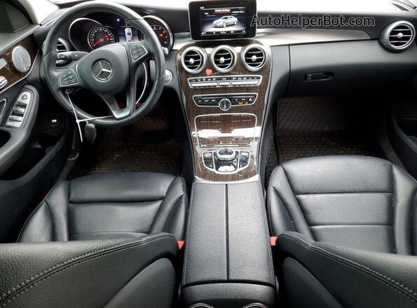 55SWF4KB2JU257886 2018 MERCEDES-BENZ C White 