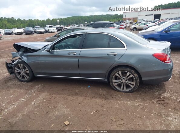 55SWF4KB8HU204037 2017 MERCEDES-BENZ C-CLASS Gray 