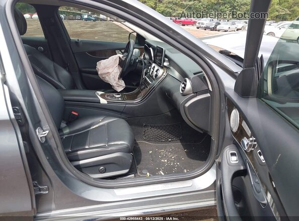 55SWF4KB8HU204037 2017 MERCEDES-BENZ C-CLASS Gray 