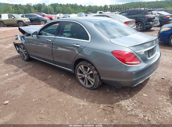 55SWF4KB8HU204037 2017 MERCEDES-BENZ C-CLASS Gray 