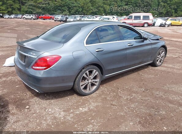 55SWF4KB8HU204037 2017 MERCEDES-BENZ C-CLASS Gray 