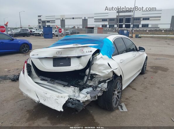 55SWF8HB3GU119135 2016 MERCEDES-BENZ AMG C 63 White Հետևի աջ