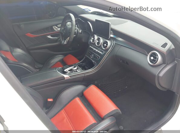 55SWF8HB3GU119135 2016 MERCEDES-BENZ AMG C 63 White Սալոնի դիմացի տեսք