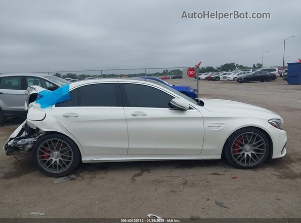 55SWF8HB3GU119135 2016 MERCEDES-BENZ AMG C 63 White Սարքավորումների վահանակի տեսք