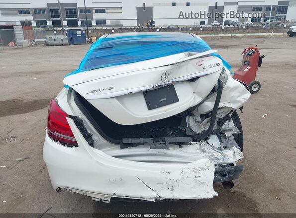 55SWF8HB3GU119135 2016 MERCEDES-BENZ AMG C 63 White 