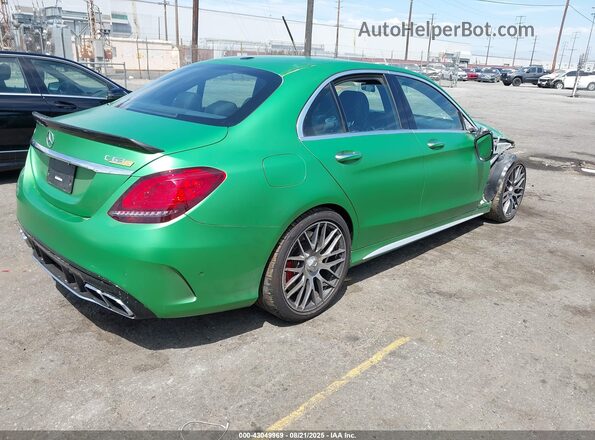 55SWF8HB7LU330848 2020 MERCEDES-BENZ C Green Trasero derecho