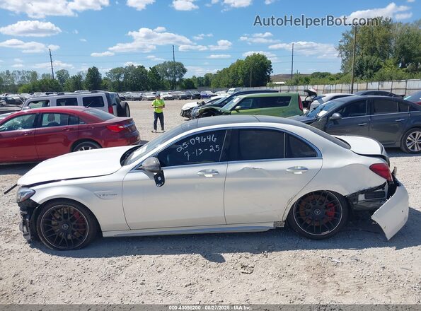 55SWF8HB9GU126915 2016 MERCEDES-BENZ AMG C 63 Белый Вид спереди