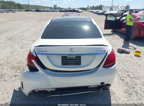 55SWF8HB9GU126915 2016 MERCEDES-BENZ AMG C 63 Белый 