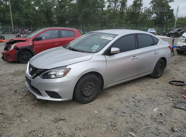 3N1AB7AP8JY281252 2018 NISSAN SENTRA Silver 
