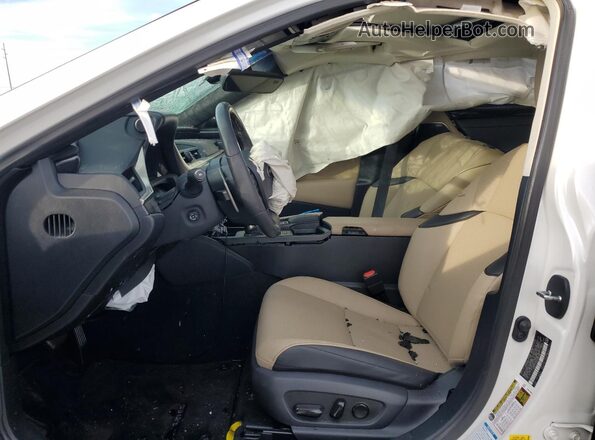58AD11D14MU001081 2021 LEXUS ES White Widok wnętrza z przodu