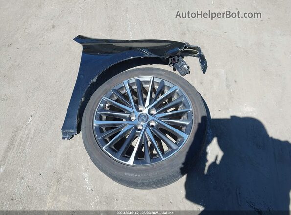 58ADA1C18NU023149 2022 LEXUS ES 300H Black Вид щитка приладів