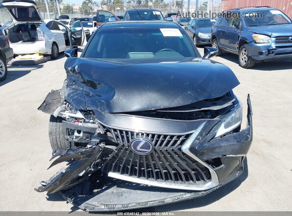 58ADA1C18NU023149 2022 LEXUS ES 300H Black Вид задньої частини салону