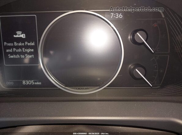 58ADZ1B12SU192508 2025 LEXUS ES 350 Gray 