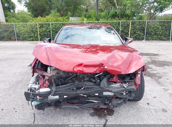 58ADZ1B13MU088029 2021 LEXUS ES 350 Red Instrument cluster view