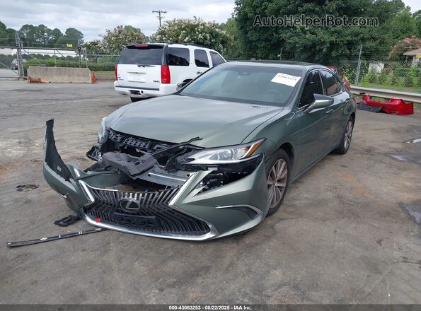 58ADZ1B19LU054823 2020 LEXUS ES 350 Green Vista tres cuartos delantera izquierda