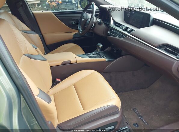 58ADZ1B19LU054823 2020 LEXUS ES 350 Green Vista interior delantera