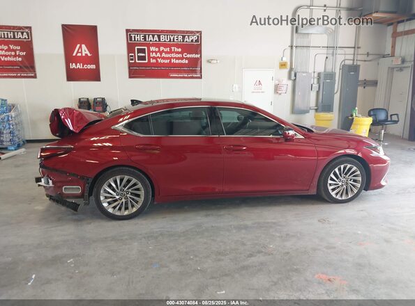 58AFZ1B12MU096762 2021 LEXUS ES 350 Red Панорамний вид салону 360°