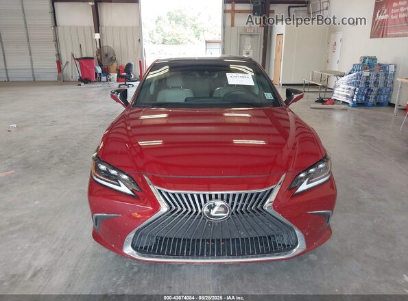 58AFZ1B12MU096762 2021 LEXUS ES 350 Red Вид задньої частини салону