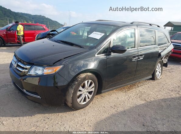 5FNRL5H62HB004746 2017 HONDA ODYSSEY Black 