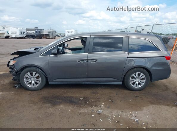 5FNRL5H68HB008834 2017 HONDA ODYSSEY Gray 