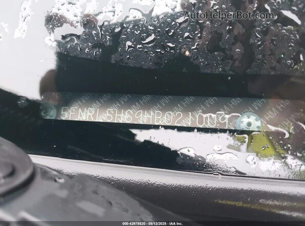 5FNRL5H69HB021009 2017 HONDA ODYSSEY Серебряный 