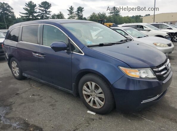5FNRL5H6XHB021360 2017 HONDA ODYSSEY Blue 