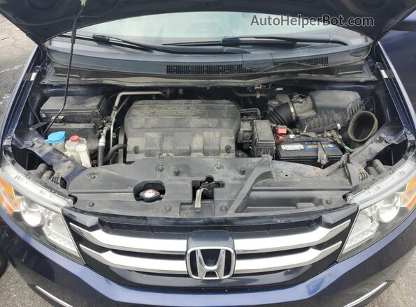 5FNRL5H6XHB021360 2017 HONDA ODYSSEY Blue 