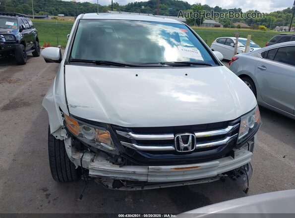 5FNRL5H98HB012344 2017 HONDA ODYSSEY White 