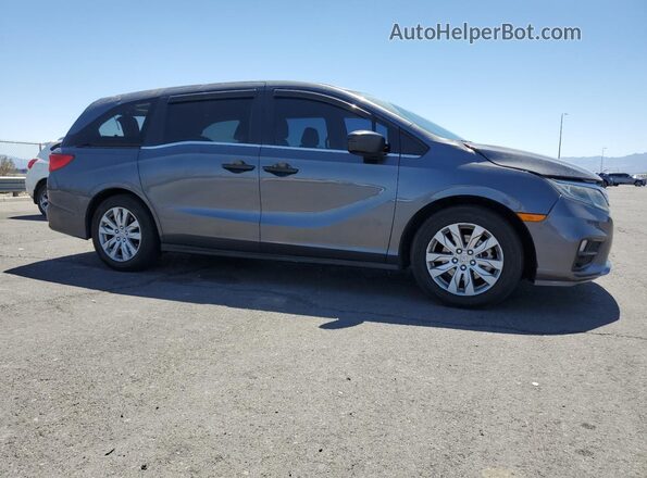 5FNRL6H28JB075913 2018 HONDA ODYSSEY Серый 